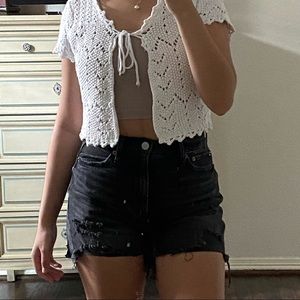 american eagle 90s boyfriend shorts